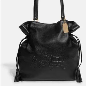 AUTHENTIC NWT black elegant Coach Andy tote shoulder bag